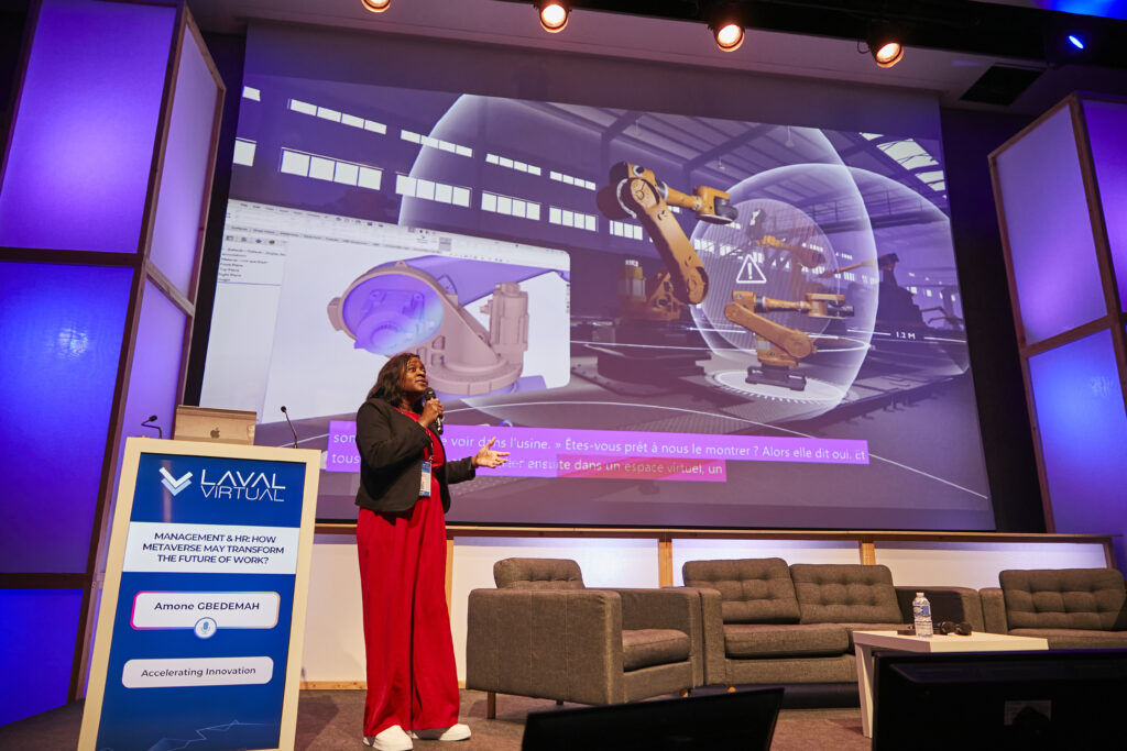 Images des conferences au LAVAL Virtual 2024